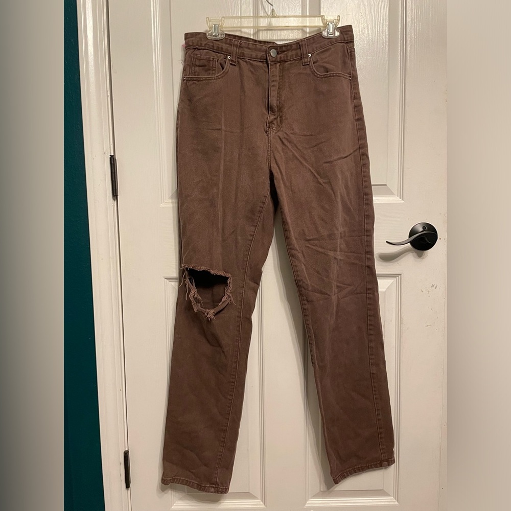 Brown bootcut jeans “SHEIN”